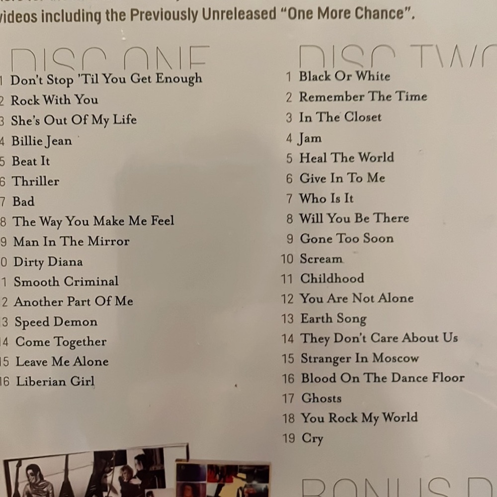 Michael Jackson’s Vision - The Definitive DVD Collection.  Wrapped never opened - Picture 3 of 5